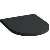 Laufen Kartell - WC doska, SoftClose, matná čierna H8913337160001