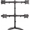 Neomounts Select NM-D335D4BLACK / Flat Screen Desk mount (10-27