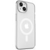ER POWER Silikónový kryt CARNEVAL SNAP pre iPhone 14 s MagSafe - biela ERCSIP14MGLQ-WH