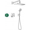 Hansgrohe Croma E sprchová súprava podomietková s termostatom s dažďovou sprchou chrómová 27953000