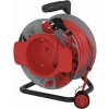 Predlžovací kábel na bubne 25 m / 1 zásuvka / červený / PVC / 230 V / 1,5 mm2