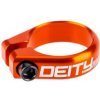 DEITY Sedlová objímka MTB DEITY CIRCUIT 38,6MM - Oranžová, 38,6mm