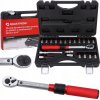 Momentový kľúč 1/4'' 2-15Nm v sade Quatros QS59002