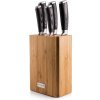 Sada nožov G21 Gourmet Stone 5 ks + bambusový blok 6002238