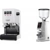 Gaggia New Classic EVO, white + Eureka Atom W 75, chrome