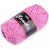 Bavlnená pletacia priadza Camilla 50 g - 1 ks 5 (8039) ružová