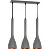 Luminex | Luster na lanku ALUMI 3xE27/60W/230V | LU6215