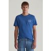 TRIČKO GANT SMALL GRAPHIC PIQUE SS TSHIRT VINTAGE BLUE