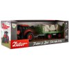 Teddies Traktor Zetor s vlekom a balíkmi plast 36 cm