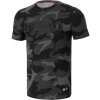PitBull West Coast tričko pánske CLASSIC BOXING 190 all black camo Veľkosť: XXL, Farba: čierny maskáč, tmavý maskáč