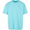Build Your Brand pánske tričko Heavy Oversize Tee beryl blue