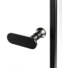 New Trendy D-0279A NEW SOLEO BLACK jednokrídlové sprchové dvere 90 cm, ľavé 90 x 195 cm čierna