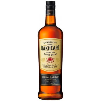 Bacardi Oakheart 35% 1 l (čistá fľaša)