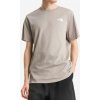 Bavlnené tričko The North Face Evolution Box Nse Regular Short Sleeve - stone slab