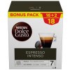 Nespresso Nescafé Dolce Gusto Espresso intenso kávové kapsule 16 ks