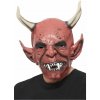 Maska - Čert s velkými rohy