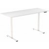 AlzaErgo Table ET2 Core biely + doska 160 × 80 cm lamino biela