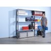 Základný zásuvný regál ,výška regálu 2000 mm, š x h police 1300 x 500 mm LISTA