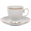 Šálky na espresso MariaPaula Zlatá Línia 100 ml 6 ks