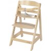 roba Detská drevená vysoká jedálenská stolička Sit Up (prírodná) (100306933)