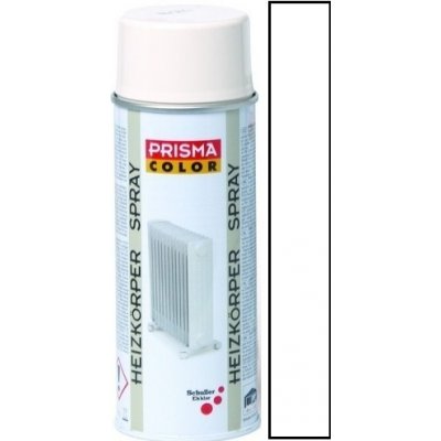 Schuller Ehklar PRISMA COLOR Radiator Spray základová barva ve spreji na topná tělesa 91152 bielý 400 ml