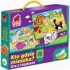 Spoločenská hra Kto kde býva? Hra so suchým zipsom Roter Kafer