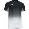 Joma Bežecké tričko Elite VII T-Shirt black white gray