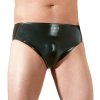 LATE X Latex Briefs with Anal Dildo