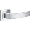 Kuchinox Parva, kľučka na dvere, satén-chrómová, LAV-KRV_100A