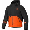Bunda MOOTANT WATERPROOF PARKA, ALPINESTARS (čierna/oranžová fluo) 2025 Veľkosť: L