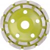 Extol Craft 903025 - Kotúč brúsny diamantový dvojradový, 125mm, pozdĺžne lamely