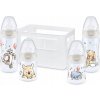 NUK Starter Set, Súprava fliaš 2x 150ml a 2x 300ml, 0-6 mesiacov