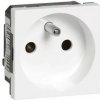 MOSAIC Zásuvka 2P+T 2moduly biela 77140 LE