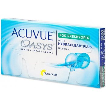 Johnson & Johnson Acuvue Oasys for Presbyopia 6 šošoviek