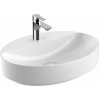 Geberit Variform umývadlo 60x45 cm oválny umývadlo na nábytok-pultové umývadlo biela 500.773.00.2