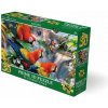 Puzzle 3D - Papagáje