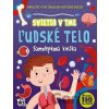 samolepková svietiaca knižka Ľudské telo