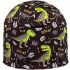 RDX Funkčná čiapka Picowinter Dinosaury Hnedá Veľ. 2