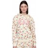 GAP V-Frch FT GAP Heritage Pullover Red Floral Print L