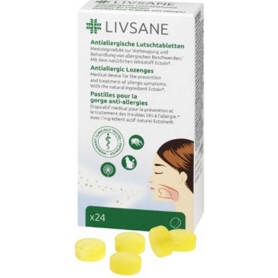 Livsane Antialergické pastilky 24 pastiliek