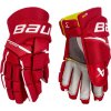 Rukavice Bauer Supreme M3 Sr Farba: červená, Veľkosť rukavice: 14