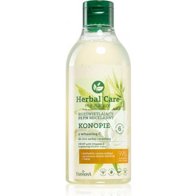 Farmona Herbal Care Hemp micelárna voda pre veľmi suchú pleť s vitamínom C 400 ml