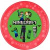 Plastový tanier Pixel - Minecraft - 21 cm - 1 ks - GoDan