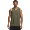 Pánske funkčné tielko Under Armour ZONE PRO MESH TANK zelené 1390118-390 - S
