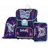 Oxybag Školský set 3-dielny PREMIUM Motýľ modrý