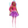Mattel Barbie Vila Baletná Tanečnica - Bábika s Fialovými Vlasmi a Tmavšou Pleťou (GXD60)