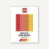 Chronicle Books Lego školní guma 8 ks vícebarevná