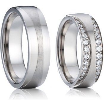 Steel Wedding Snubné prstene chirurgická ocel SSPL016 od 20 € - Heureka.sk