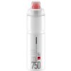 Fľaša ELITE Jet Plus 21´ číra/červené logo 750 ml