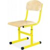 Dobse JACEK nastaviteľná školská stolička (Veľkosť 2-5) – žltá